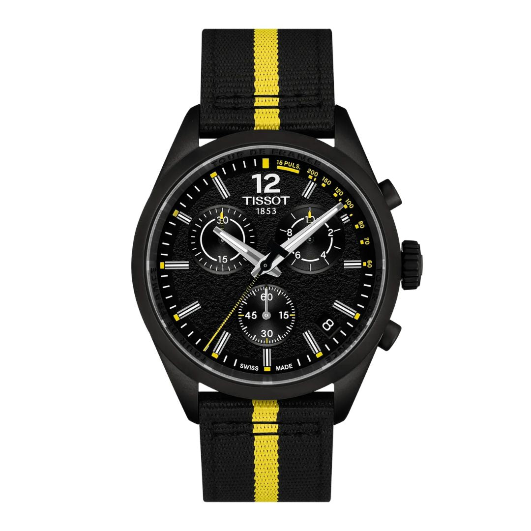 Tissot Men's T1504173705700 PR 100 Tour De France 2026 Watch