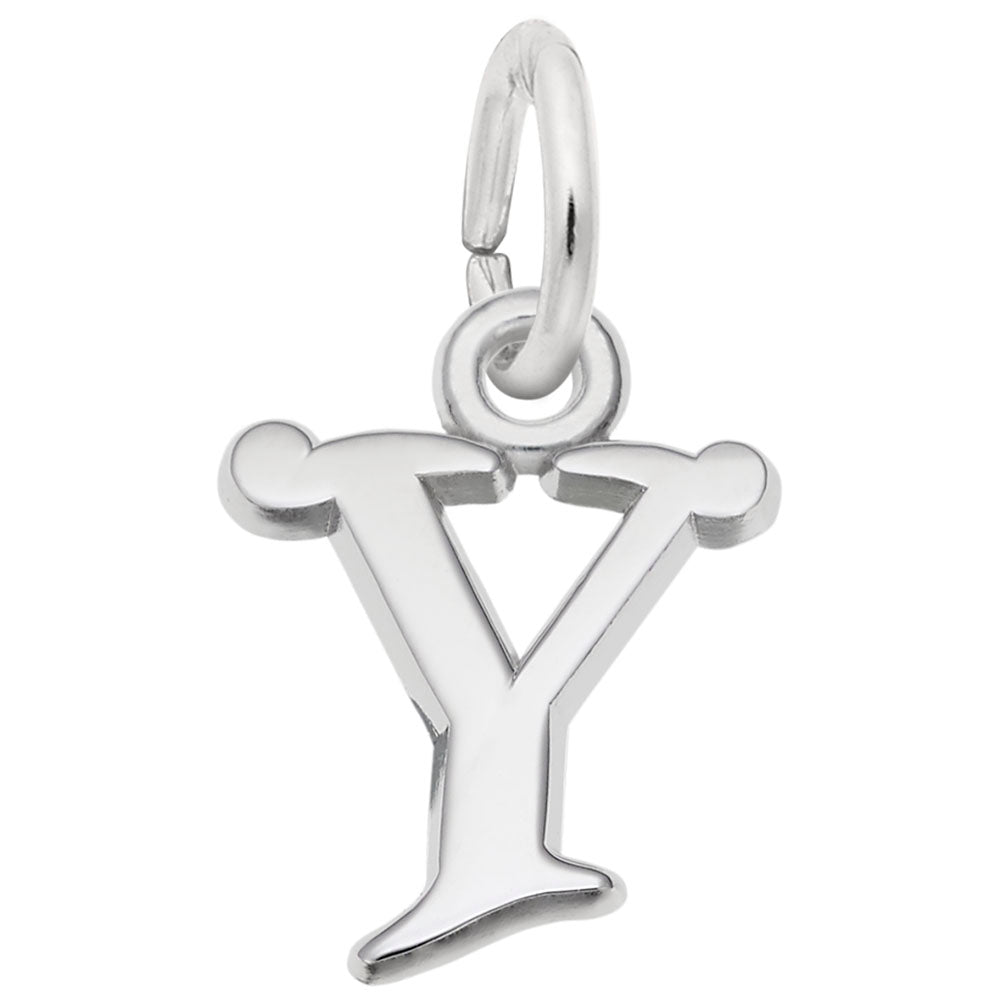 Rembrandt Charms Curly Initial Accent Charm