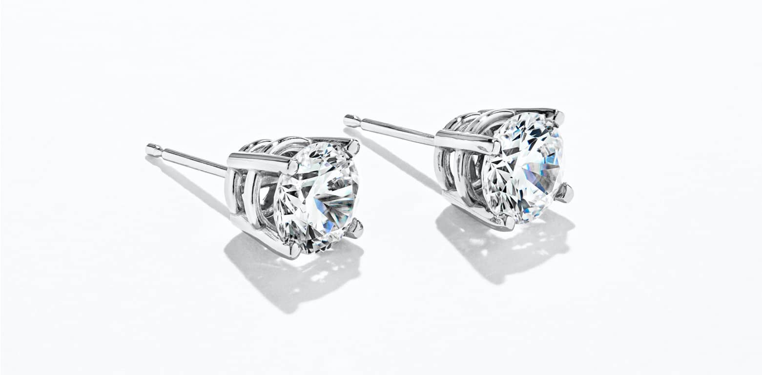 0.40CTW Classic Diamond Stud Earrings