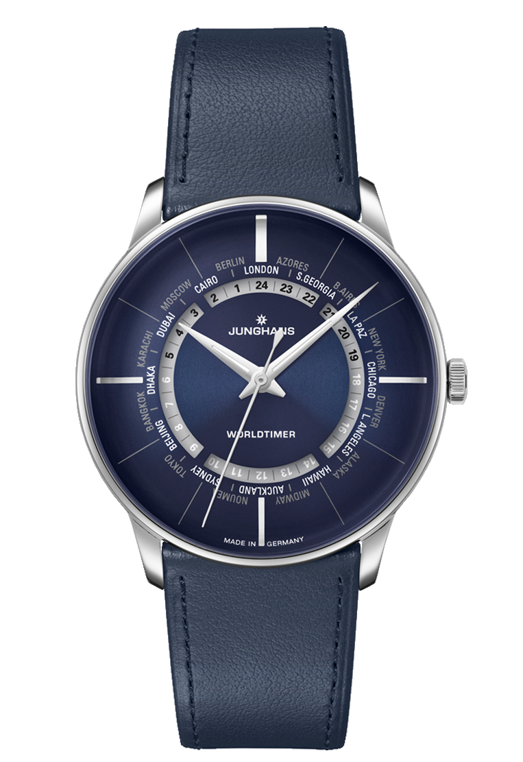 Junghans Men's 27/3010.01 Meister Worldtimer Watch
