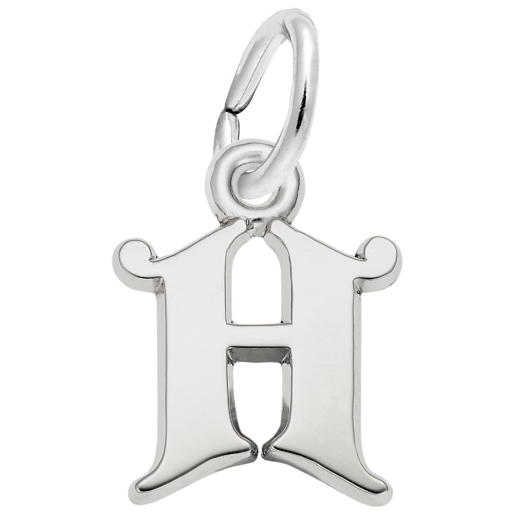 Rembrandt Charms Curly Initial Accent Charm