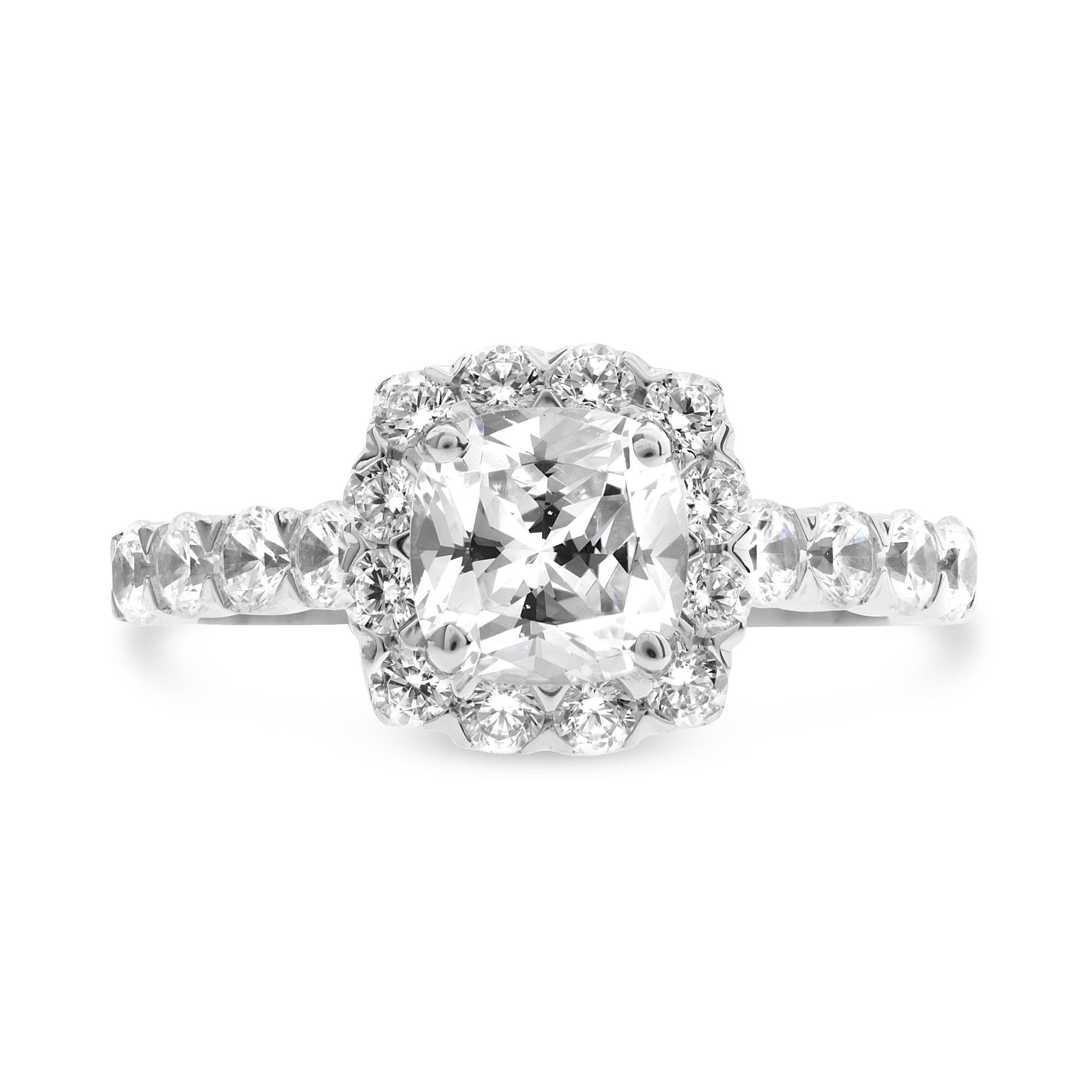 Halo Engagement Ring Setting