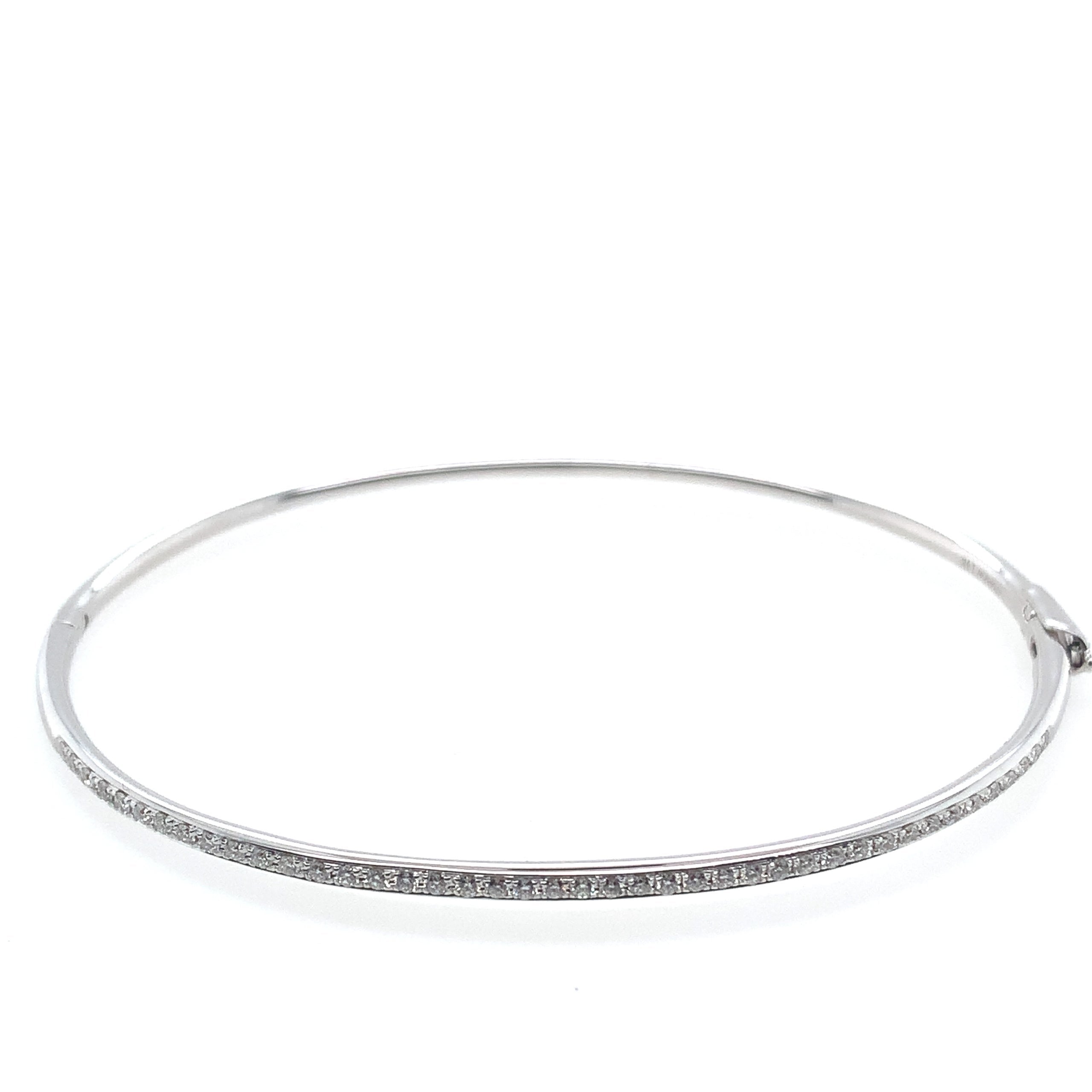 Diamond Bangle Bracelet