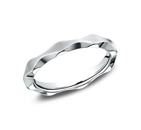 Scalloped Wedding Band