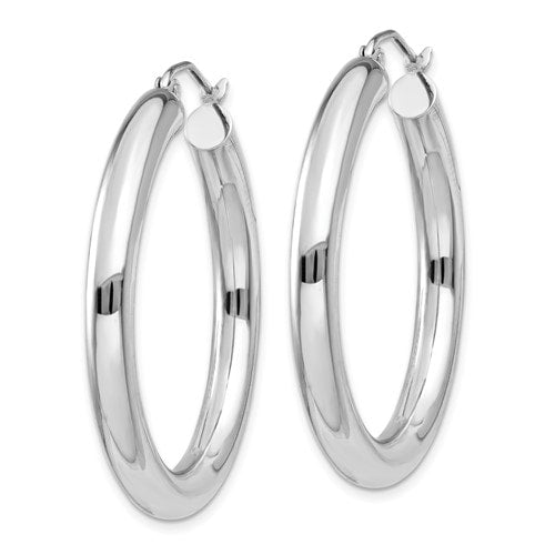 4MM Tube Hoop Earrings