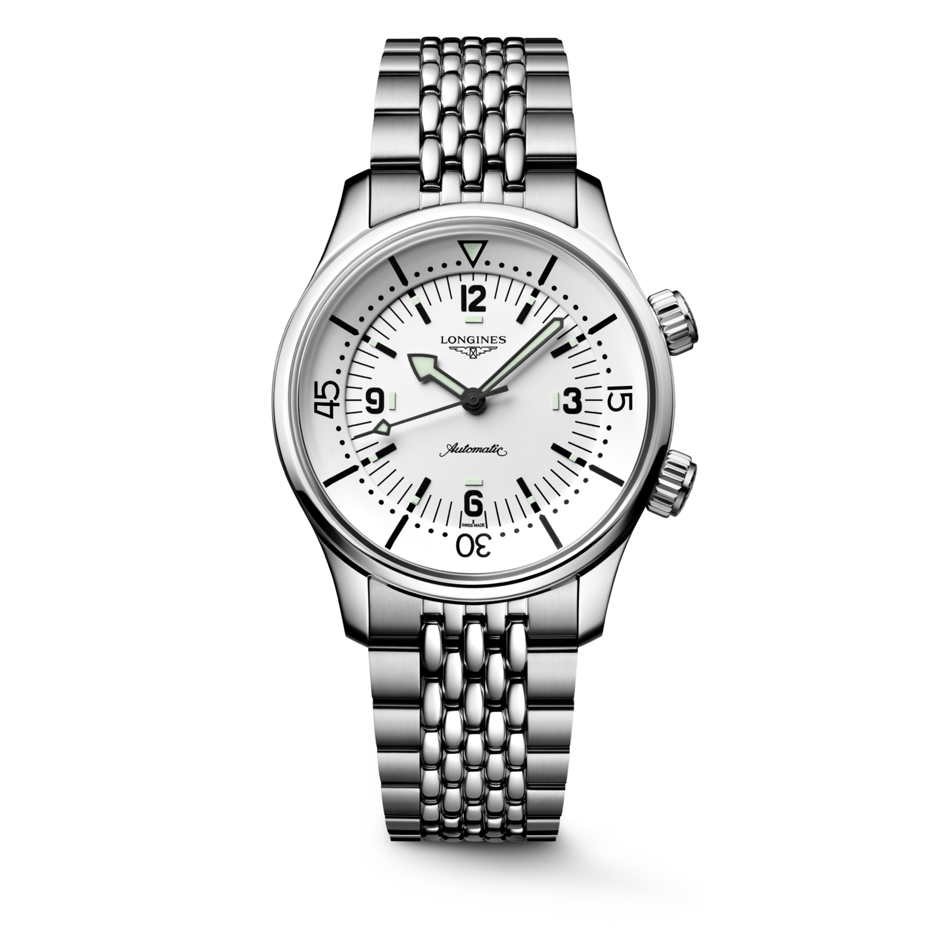 Longines Men's L37644166 Heritage Legend Diver Watch