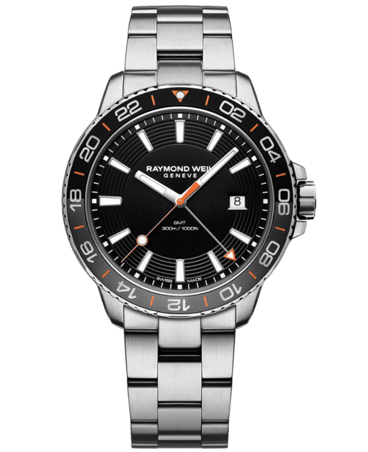 Raymond Weil Men's 8280-ST2-20001 Tango Watch | Marquis Jewelers Raymond Weil Men's 8280-ST2-20001 Tango Watch | Marquis Jewelers