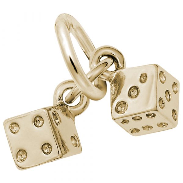 Rembrandt Charms Dice Accent Charm