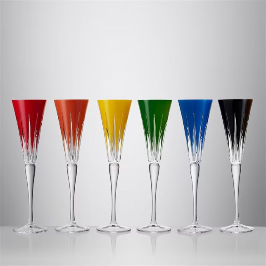 Waterford New Year Firework Mixed Flutes - Set of 6 (1072456)