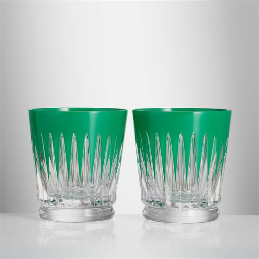 Waterford New Year Firework Green Tumblers - Pair (1072472)