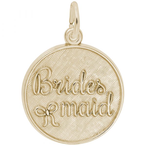 Rembrandt Charms Bridesmaid Disc Charm