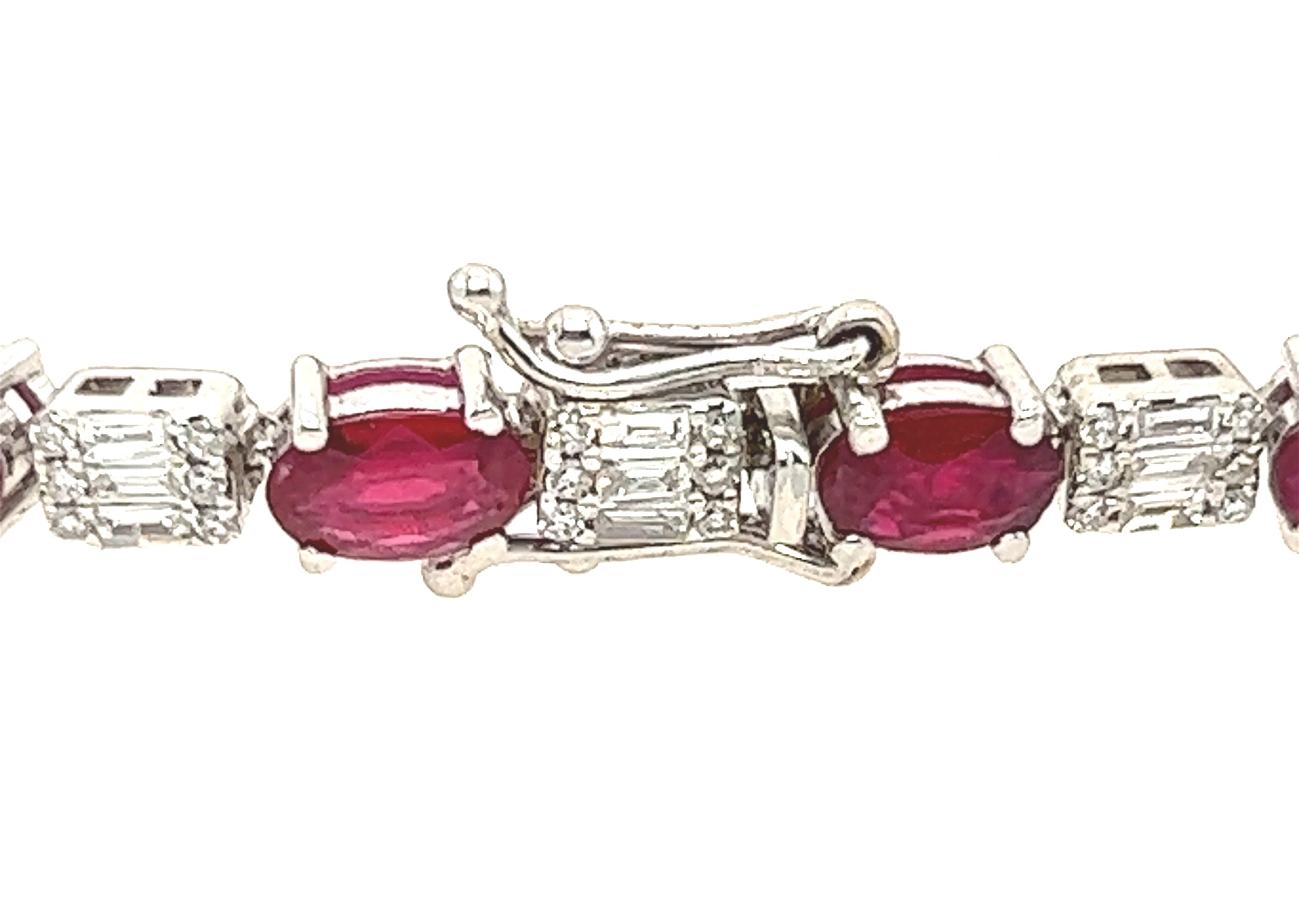 Ruby and Diamond Bracelet