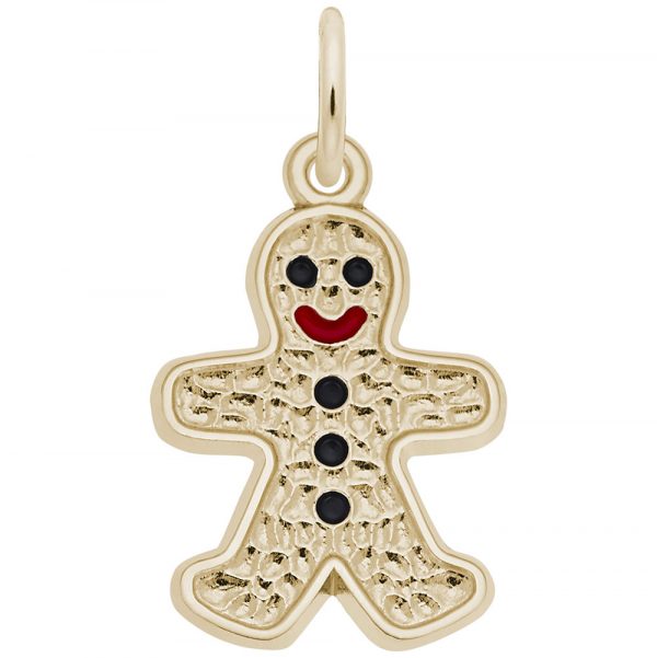Rembrandt Charms Gingerbread Man Charm