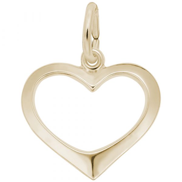 Rembrandt Charms Open Heart Charm