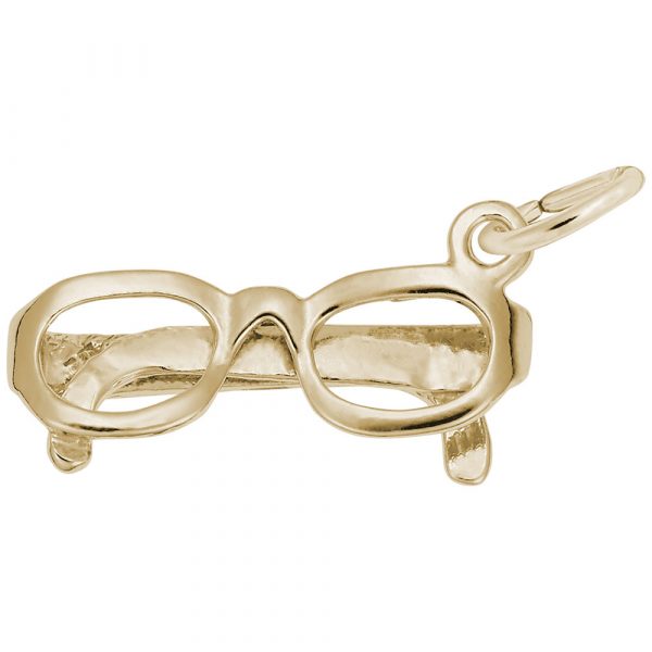 Rembrandt Charms Folded Glasses Charm