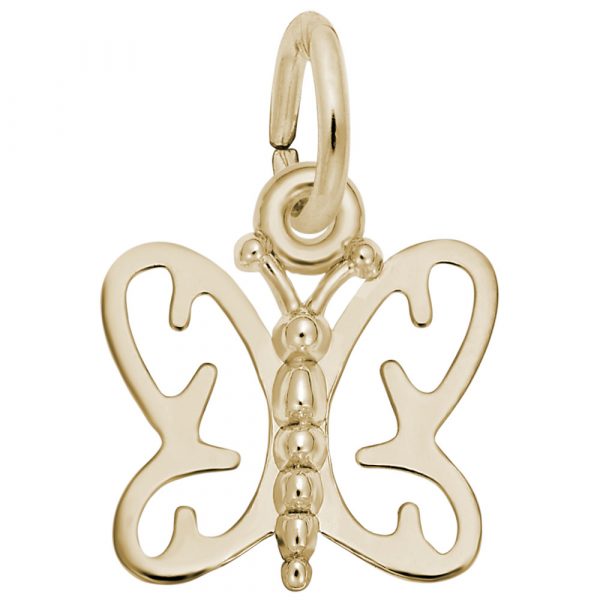 Rembrandt Charms Small Butterfly Charm