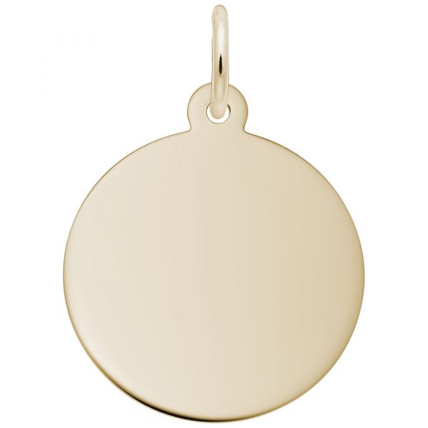Rembrandt Charms Small Round Disc-50 Series Charm