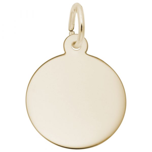 Rembrandt Charms Petite Round Disc Charm