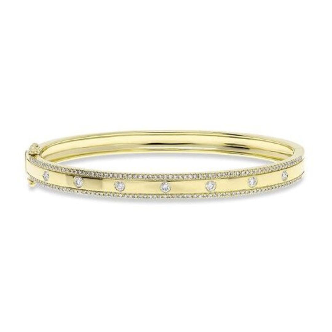 Diamond Bangle Bracelet