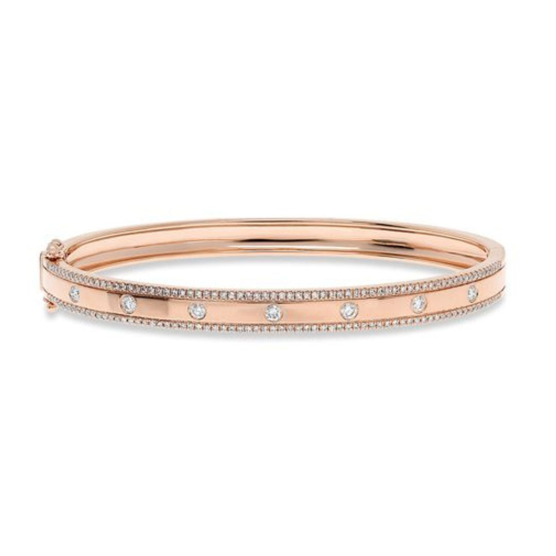 Diamond Bangle Bracelet