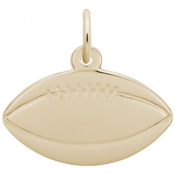 Rembrandt Charms Flat Football Charm