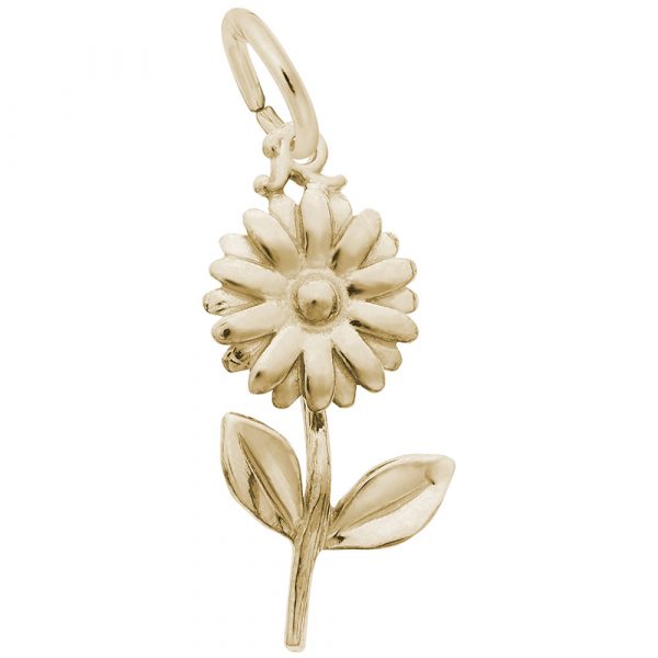 Rembrandt Charms Daisy Flower Charm
