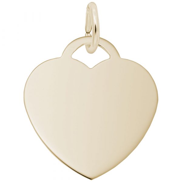 Rembrandt Charms Medium Heart-Classic Series Charm