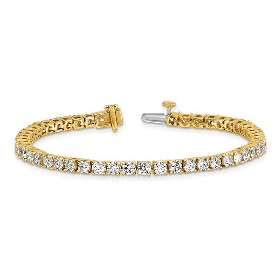 7.01CTW Diamond Tennis Bracelet