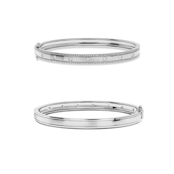 Diamond Bangle Bracelet