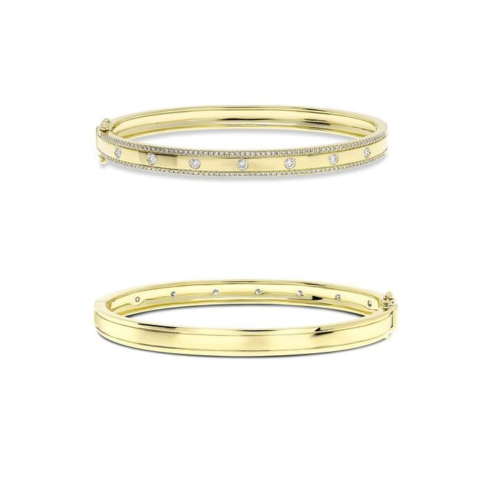 Diamond Bangle Bracelet