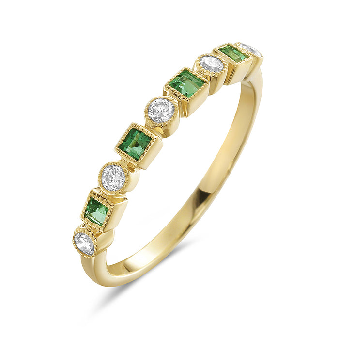 Emerald and Diamond Band