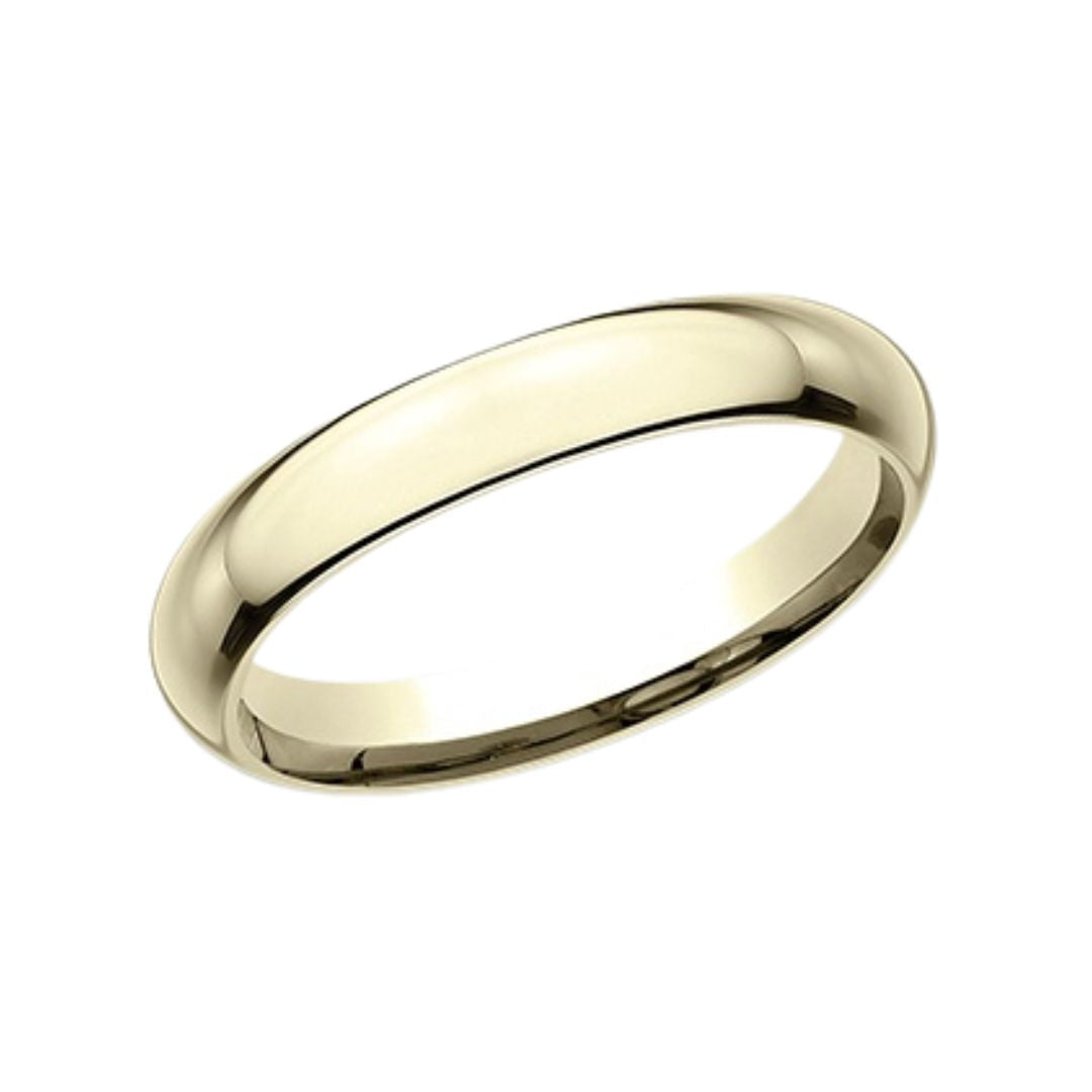 3MM High Dome Comfort Fit Wedding Band