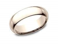 6MM Half Dome Wedding Band