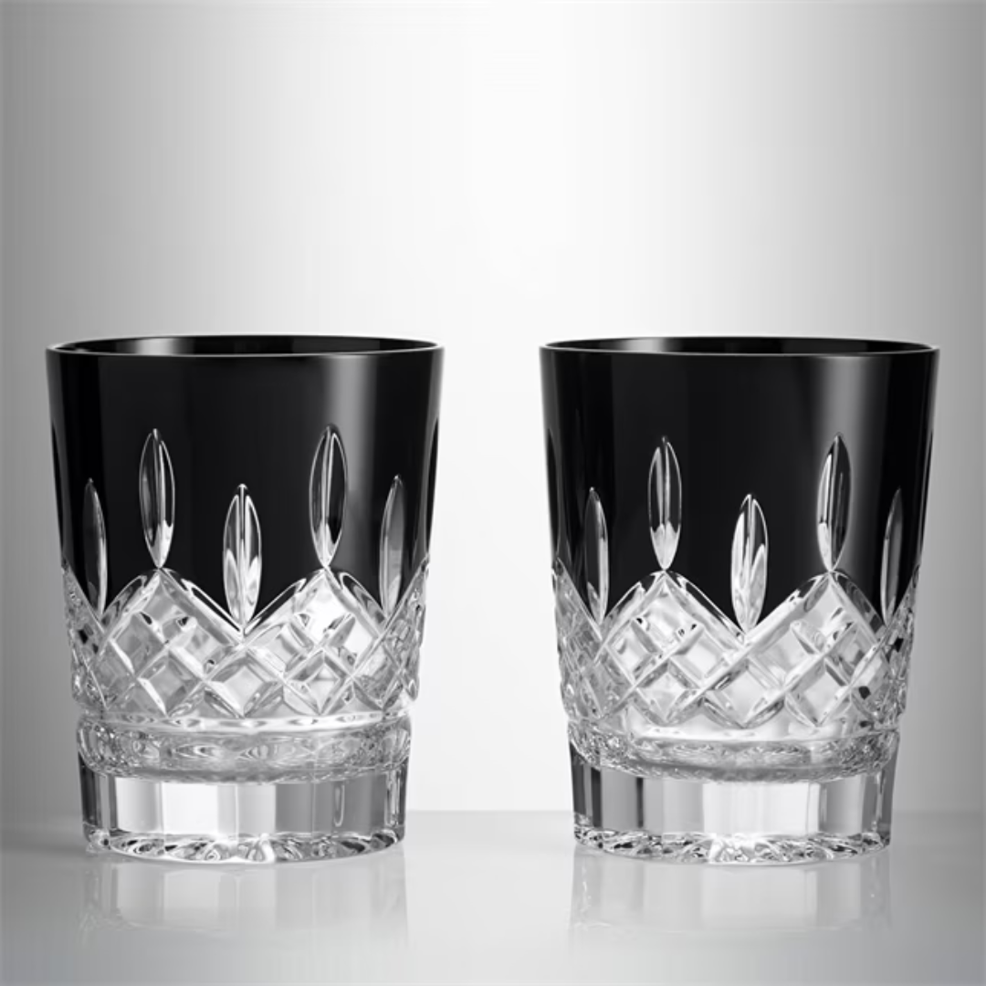 Waterford Lismore Black Double Old Fashioned - Pair (40021871)