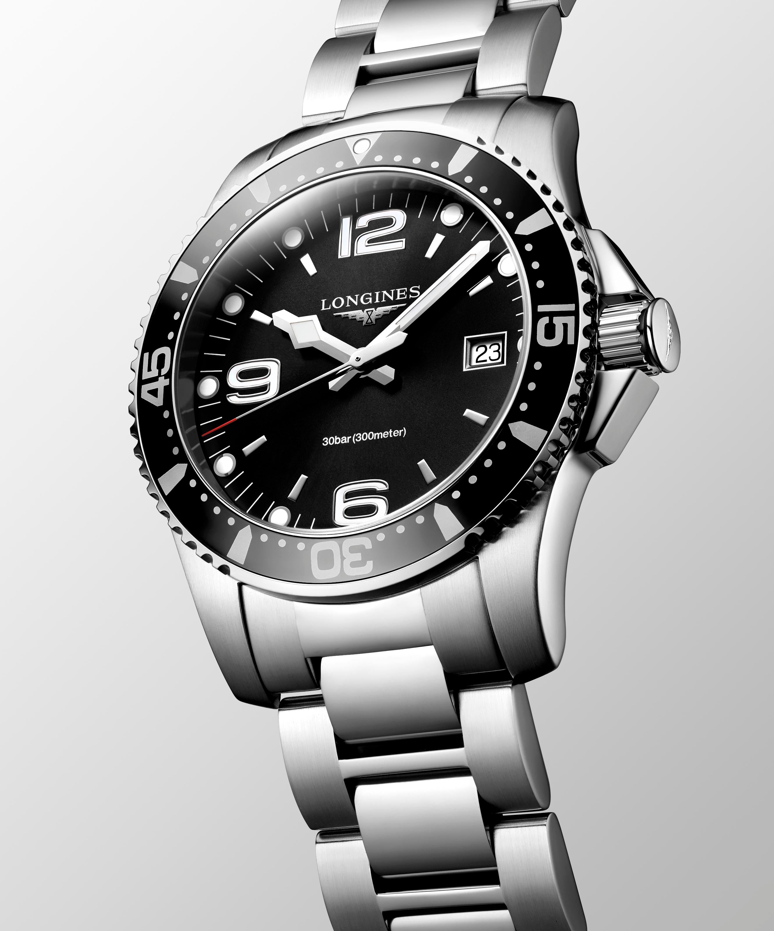 Longines Men's L37404566 HydroConquest Watch
