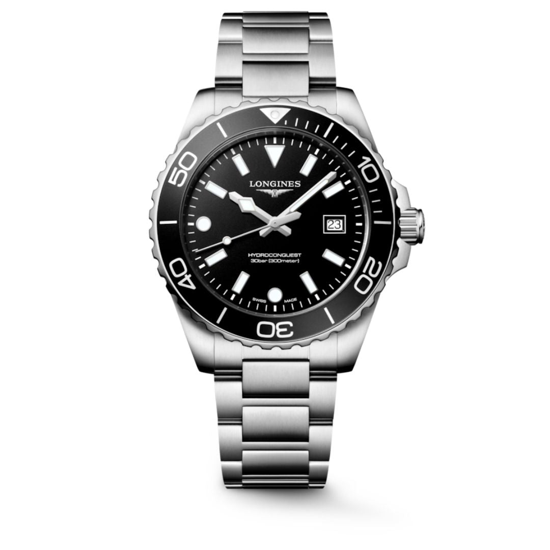 Longines Men's L37694566 HydroConquest Watch
