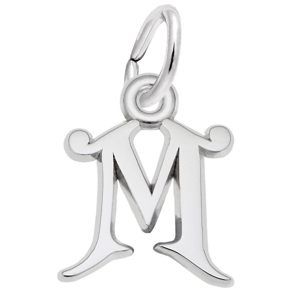 Rembrandt Charms Curly Initial Accent Charm