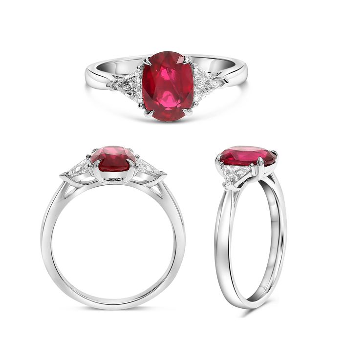 Ruby and Diamond Ring