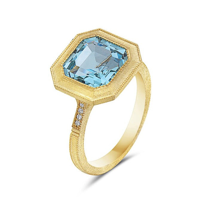 Blue Topaz Ring