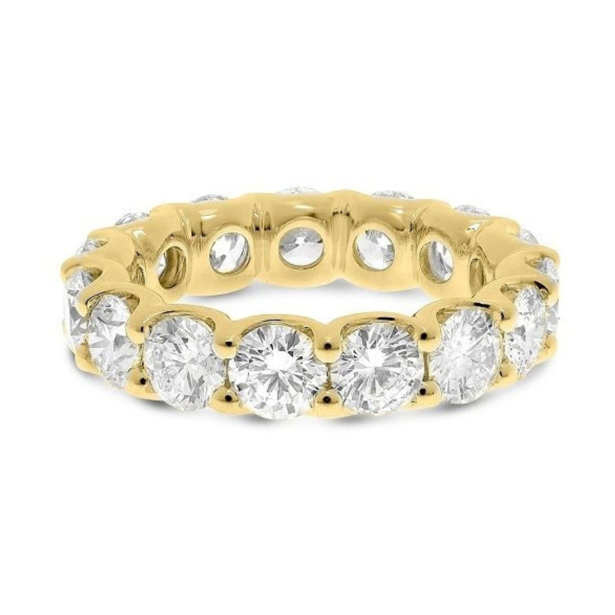 Round Diamond Eternity Band