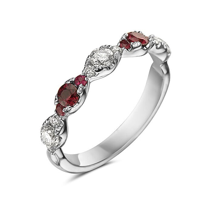 Ruby and Diamond Band