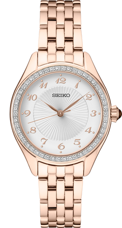 Seiko Ladies' SUR396 Crystal Watch