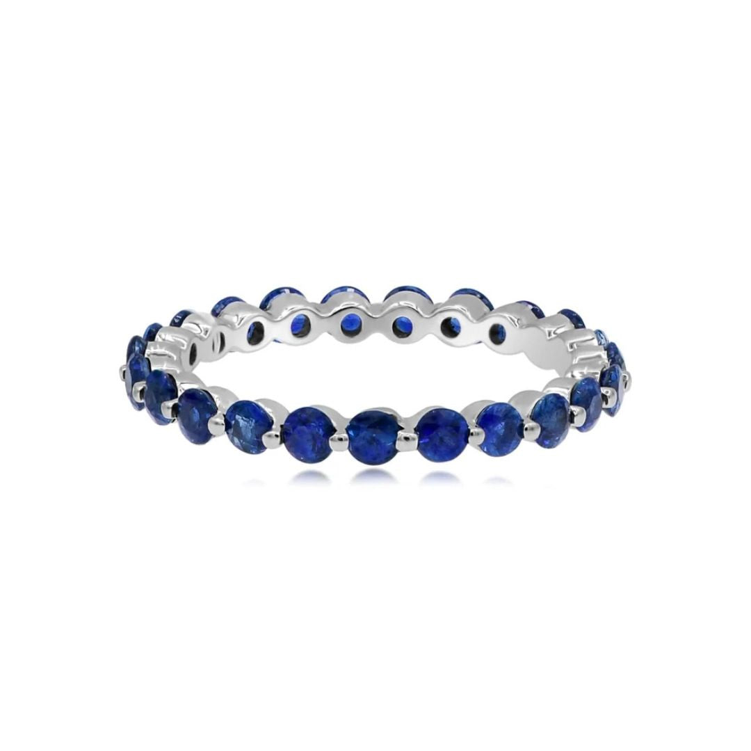 Sapphire Eternity Band