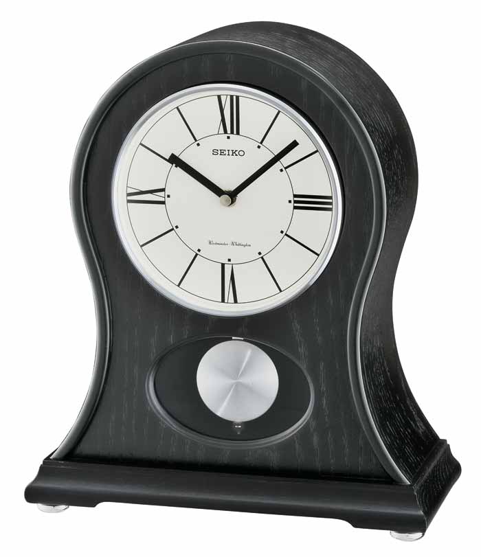 Seiko QXQ027KLH Mantel Chime Clock