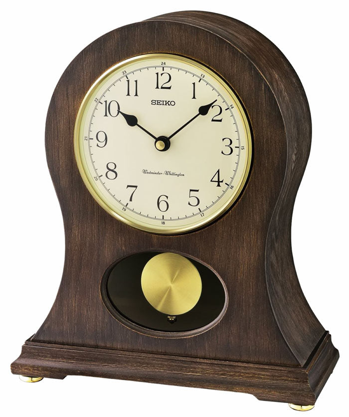 Seiko QXQ037BLH Mantel Chime Clock
