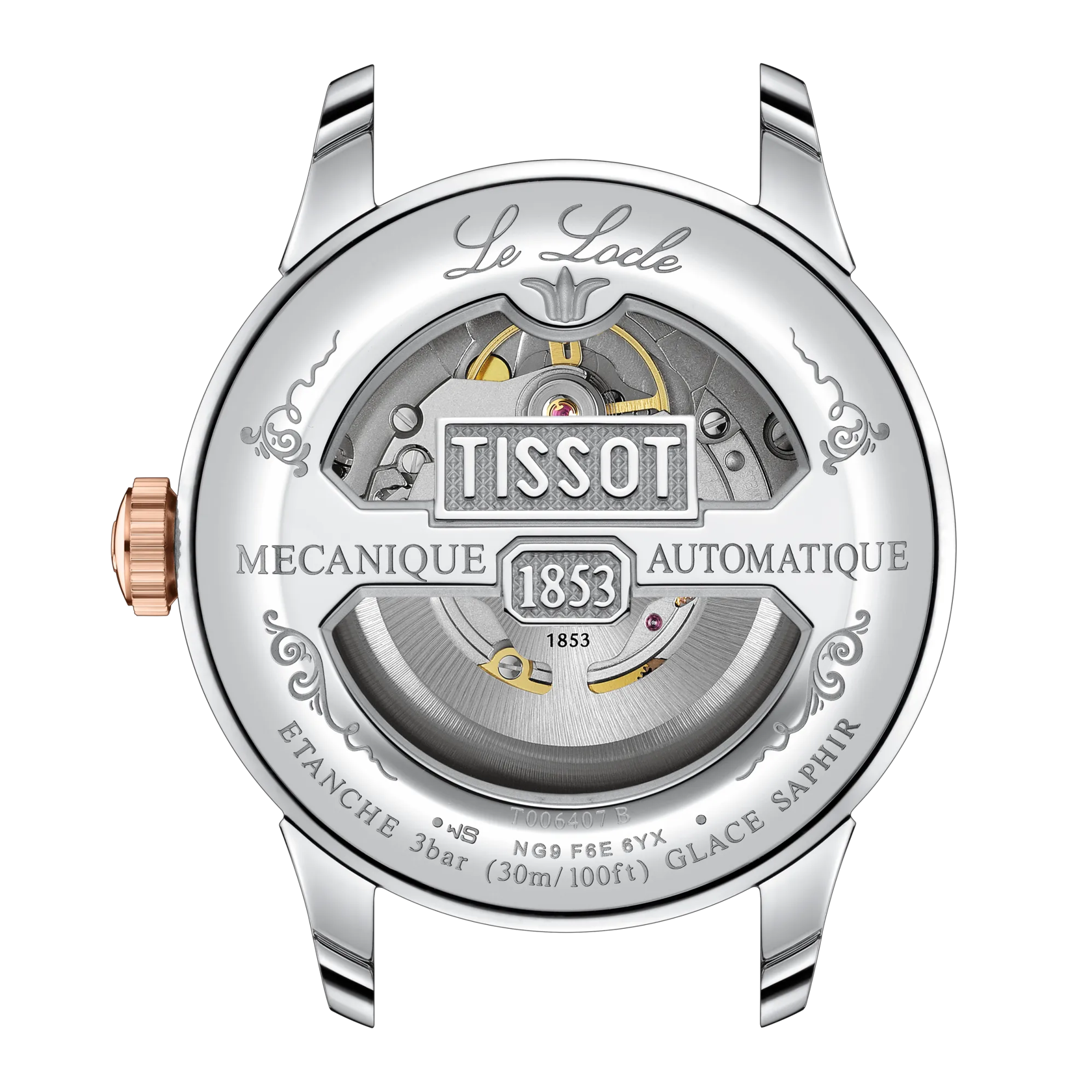 Tissot Men's T0064072203300 Le Locle Watch