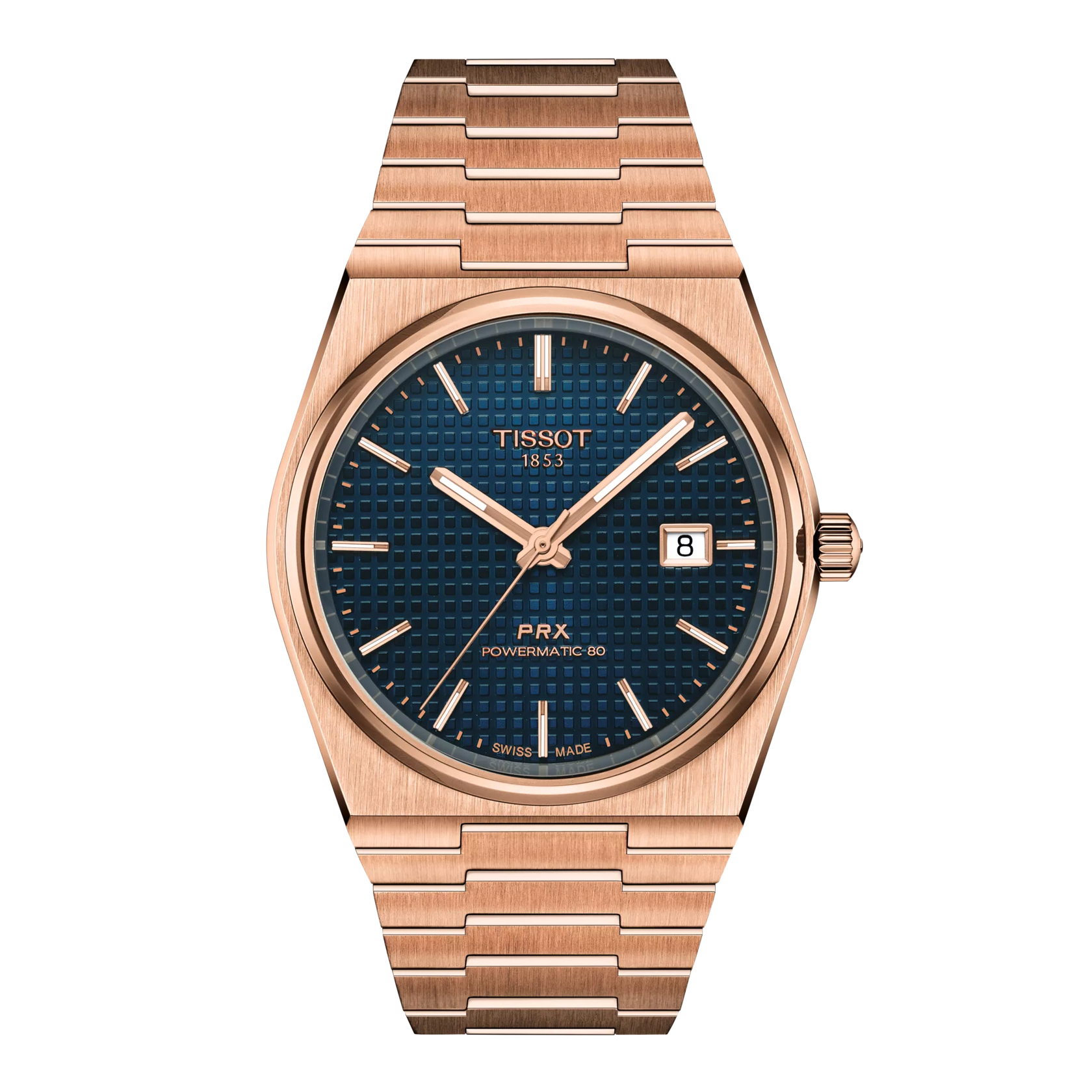 Tissot Men's T1374073304100 PRX Powermatic 80 Watch