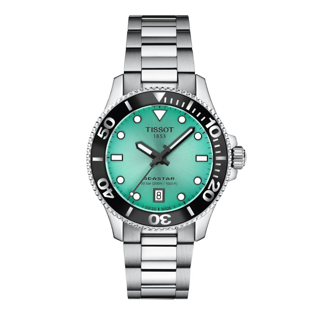 Tissot Men's T1202101109100 Seastar 1000 Watch