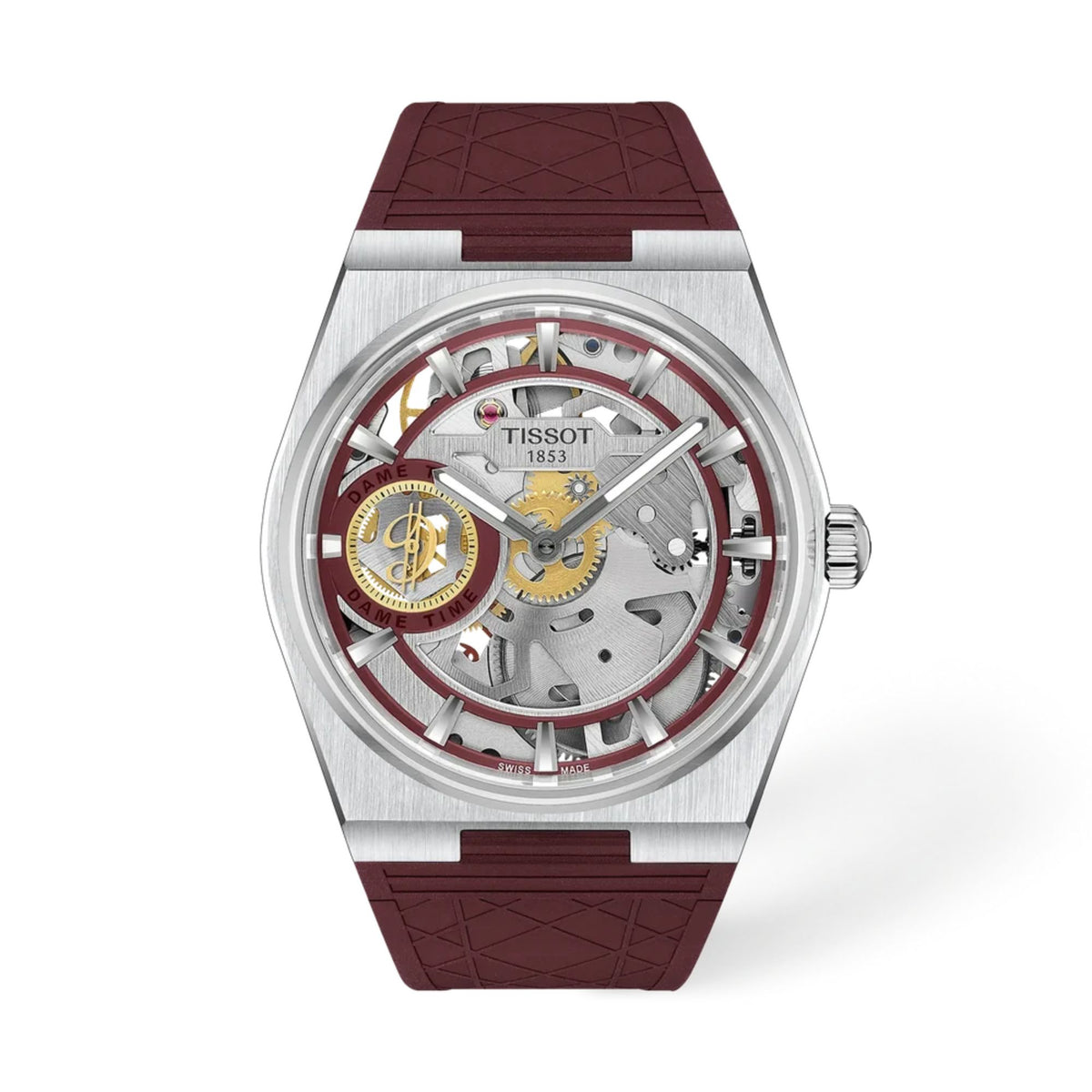 Tissot Men's T1374051737100 PRX Skeleton Damian Lillard Special Edition Watch