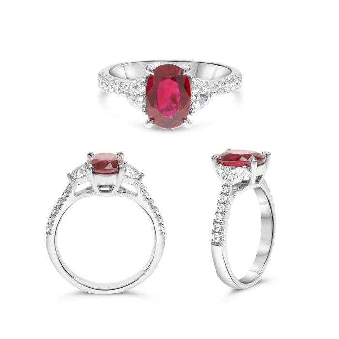 Ruby and Diamond Ring
